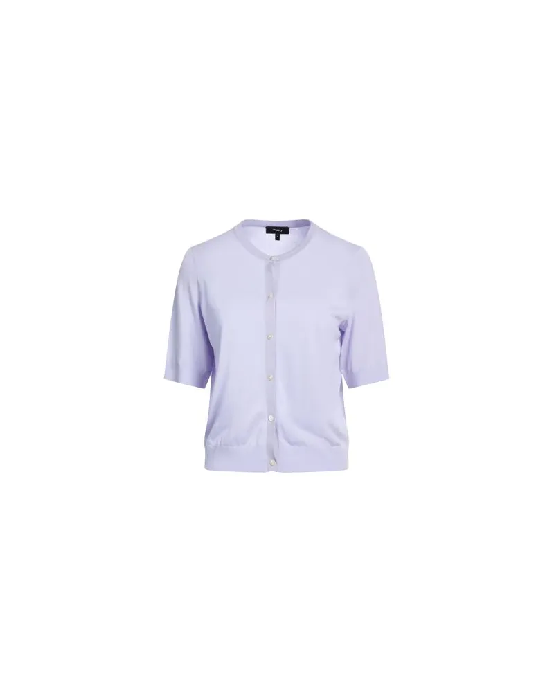 Theory STRICKWAREN - Strickjackenauf YOOX.COM Lila