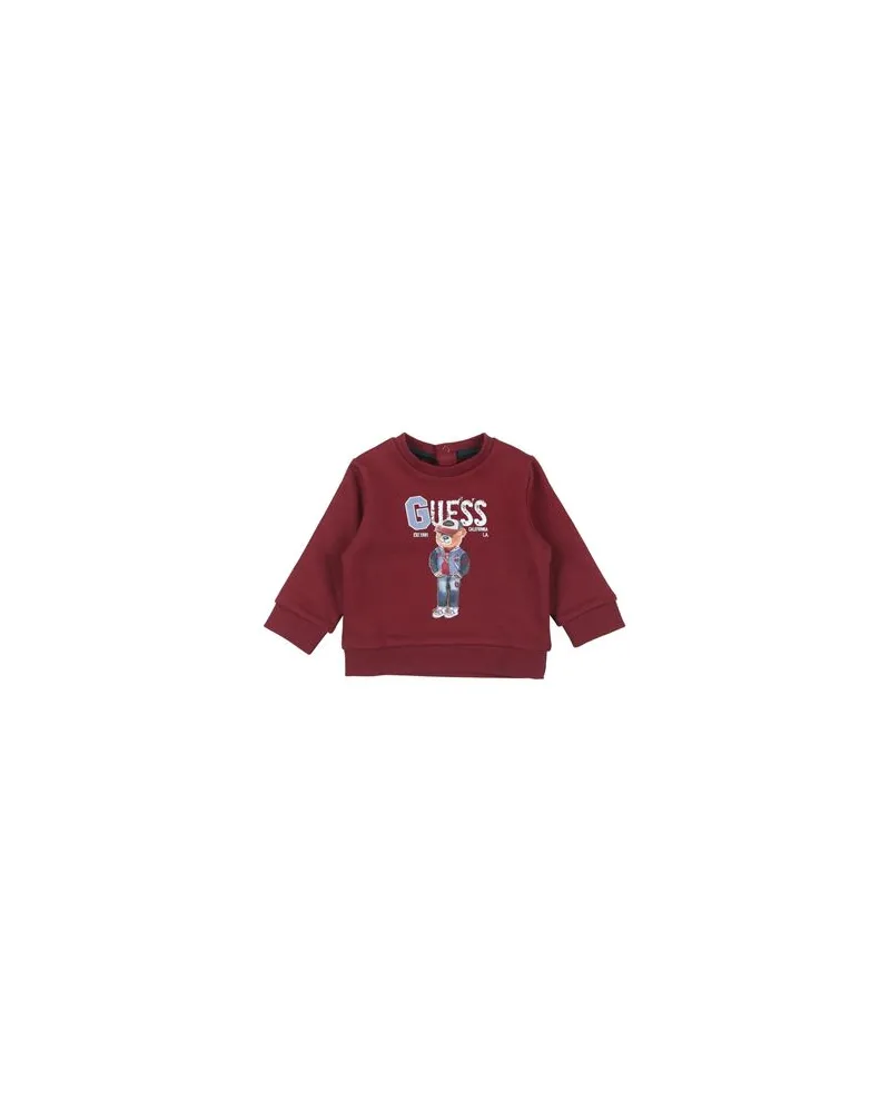 Guess TOPS - Sweatshirtsauf YOOX.COM Ziegelrot