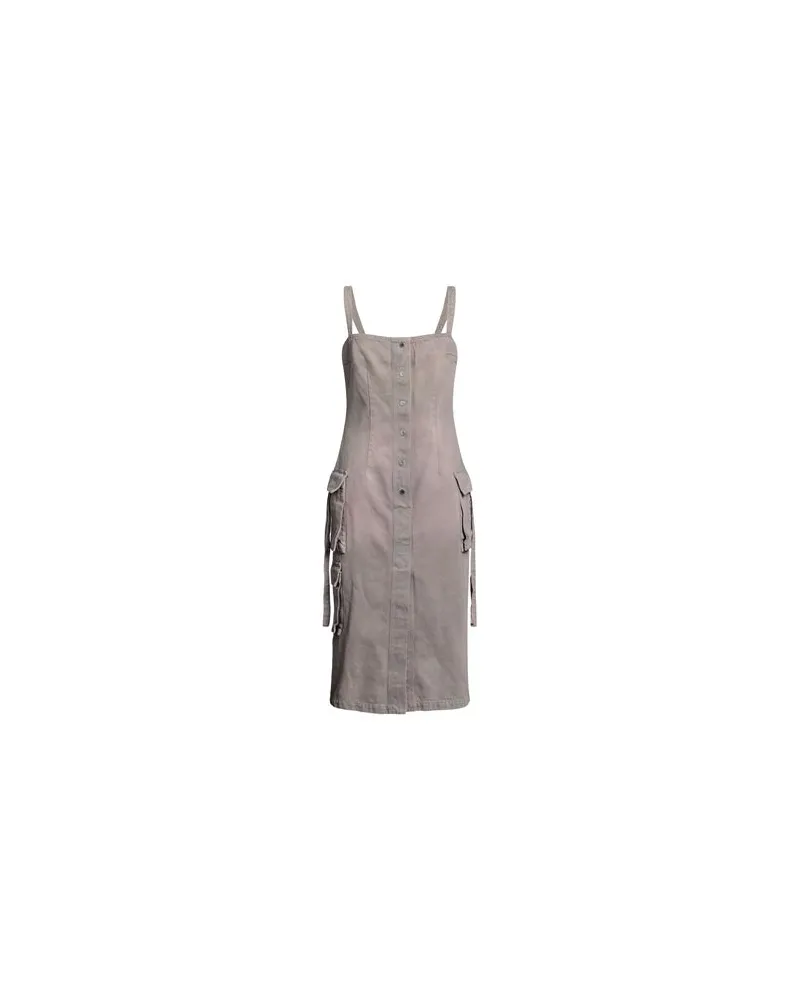 OFF-WHITE KLEIDER - Midi-Kleiderauf YOOX.COM Khaki