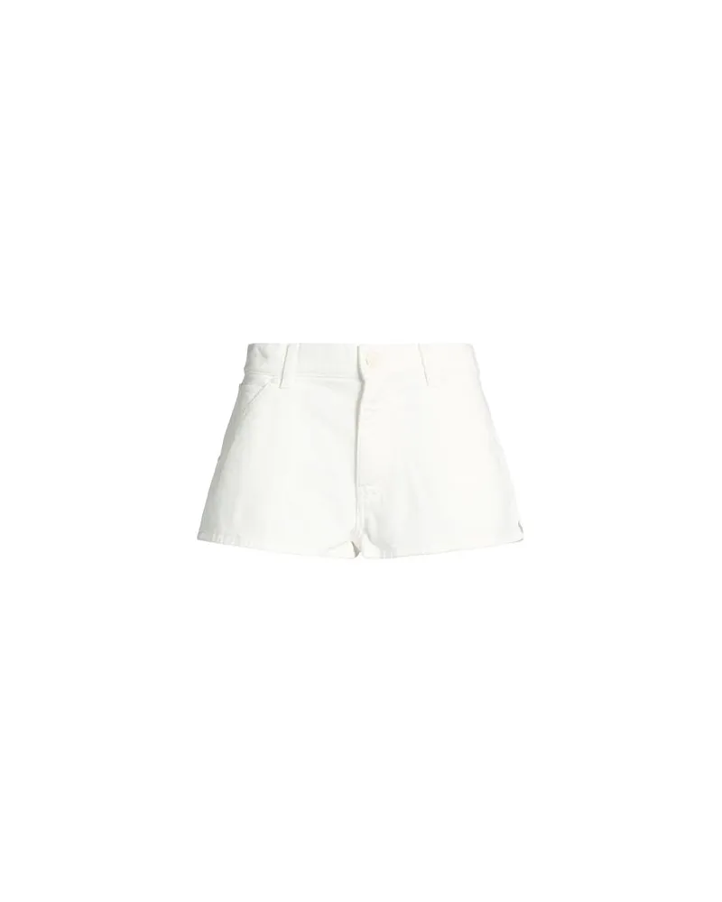 Pinko HOSEN & RÖCKE - Jeansshortsauf YOOX.COM Weiß