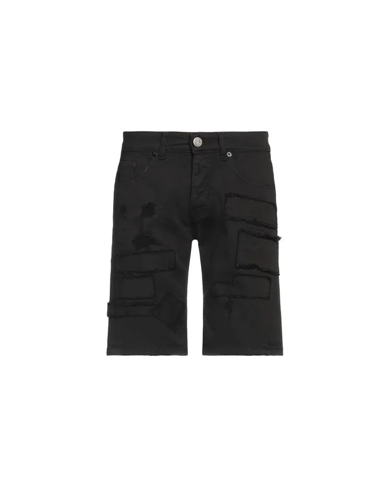 PMDS PREMIUM MOOD DENIM SUPERIOR HOSEN & RÖCKE - Jeansshortsauf YOOX.COM Schwarz
