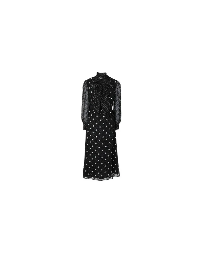 Tommy Hilfiger ZENDAYA POLKA DOT TI - KLEIDER - Midi-Kleiderauf YOOX.COM Schwarz