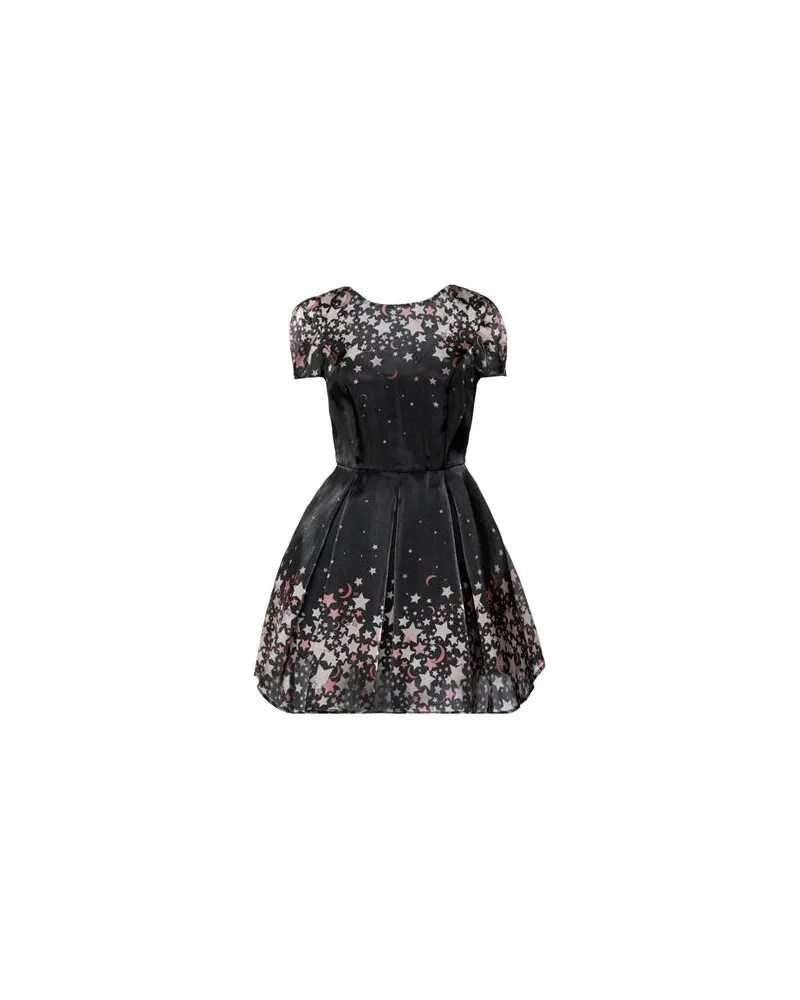 Elisabetta Franchi KLEIDER - Mini-Kleiderauf YOOX.COM Schwarz