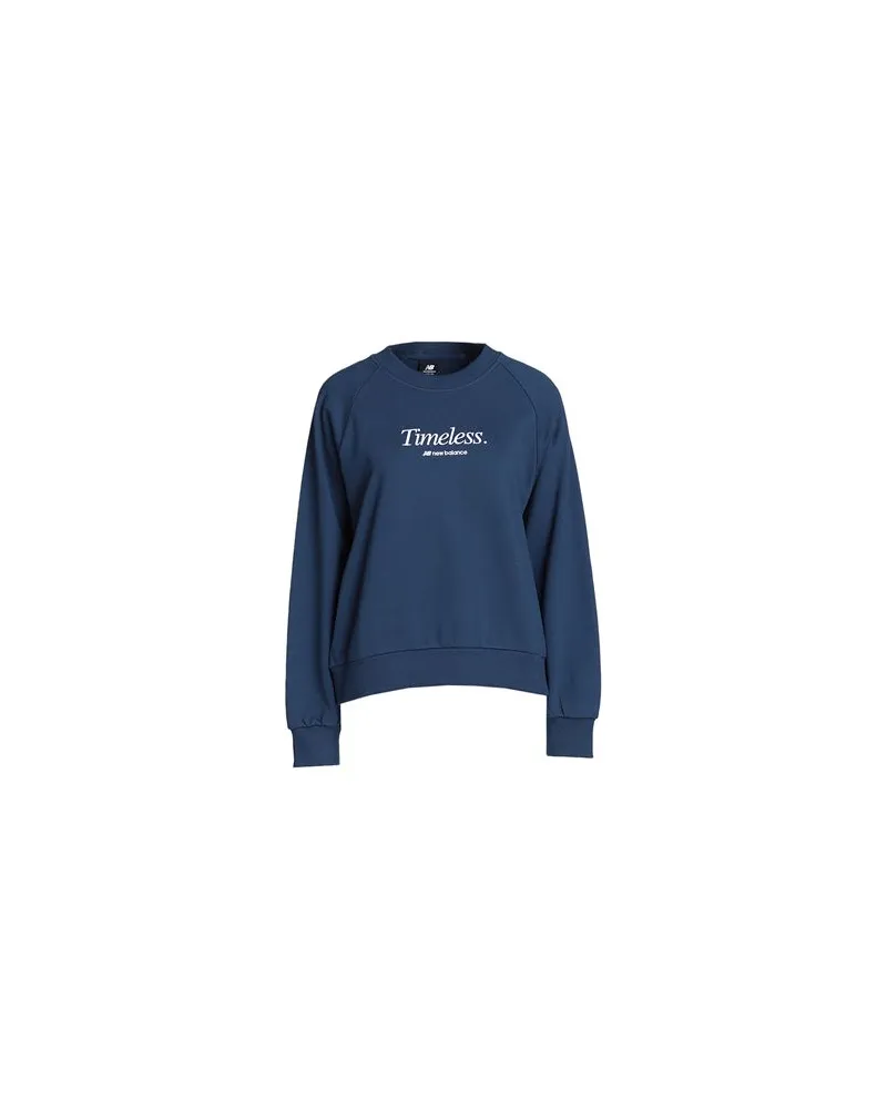 New Balance Athletics Icono-Graphic Crew Sweatshirt  - TOPS - Sweatshirtsauf YOOX.COM Marineblau