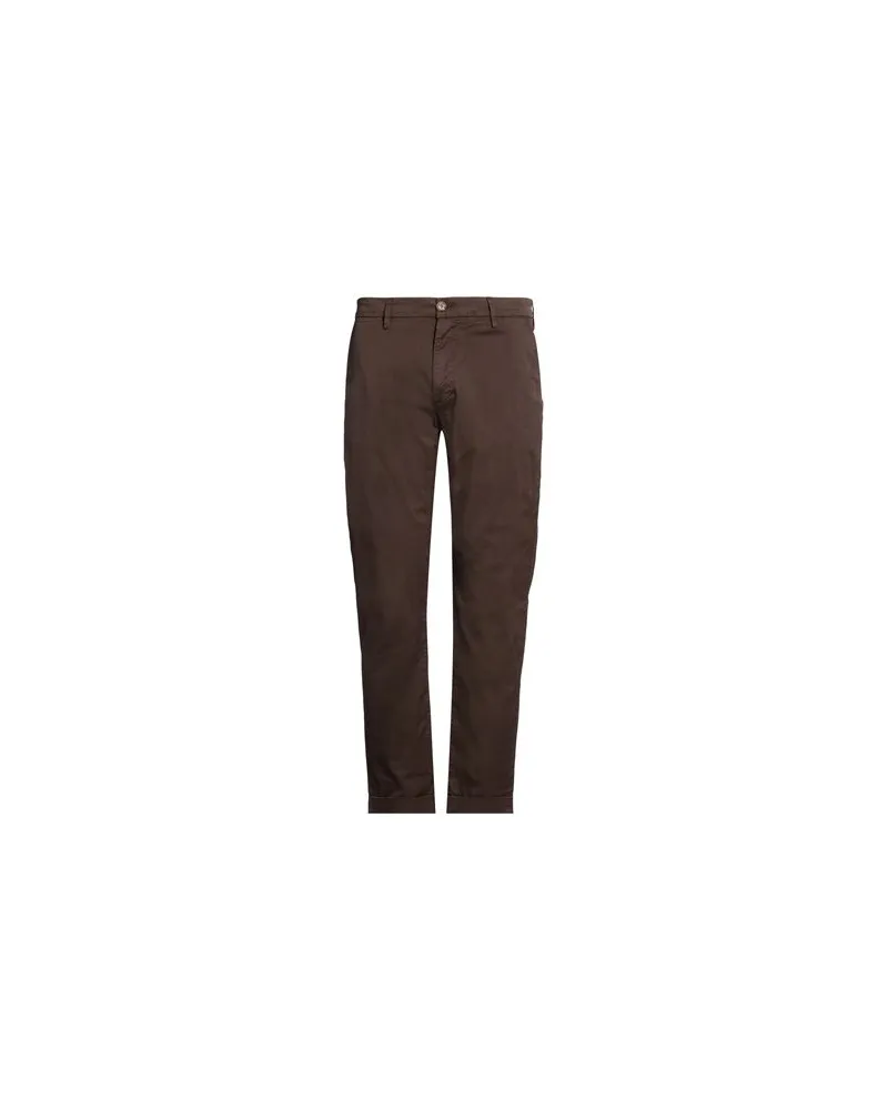 Re-HasH HOSEN & RÖCKE - Hosenauf YOOX.COM Schokobraun