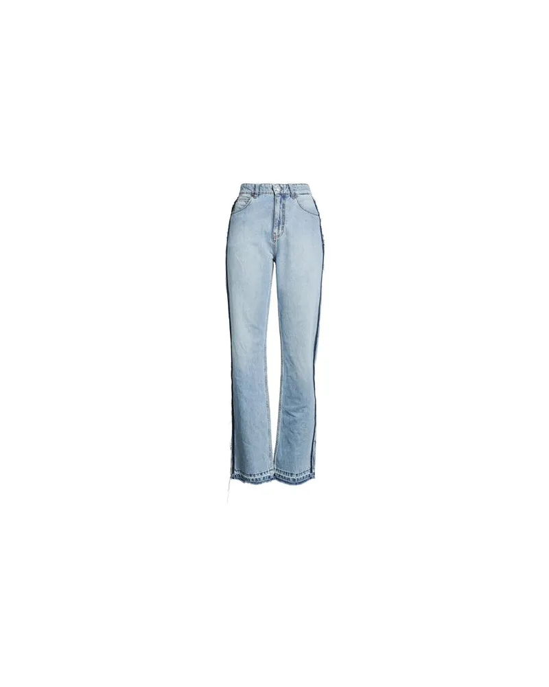 Victoria Beckham HOSEN & RÖCKE - Jeanshosenauf YOOX.COM Blau