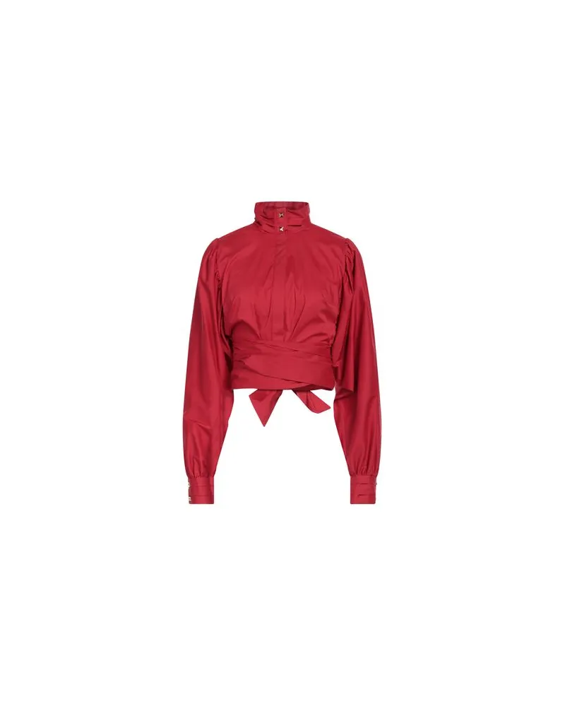 Elisabetta Franchi TOPS - Hemdenauf YOOX.COM Rot