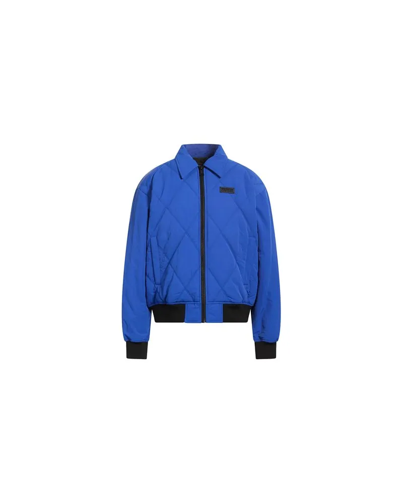 Versace Jeans JACKEN & MÄNTEL - Pufferjacken & Daunenjackenauf YOOX.COM Blau