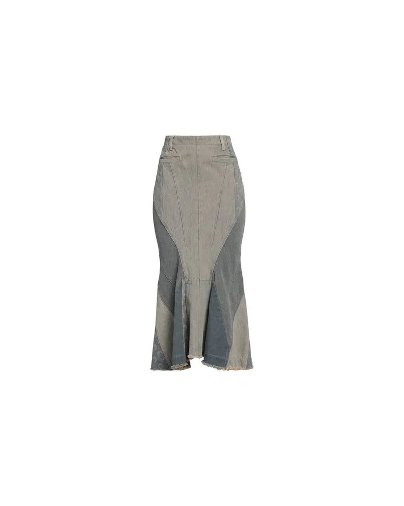 Marine Serre HOSEN & RÖCKE - Jeansröckeauf YOOX.COM Blau