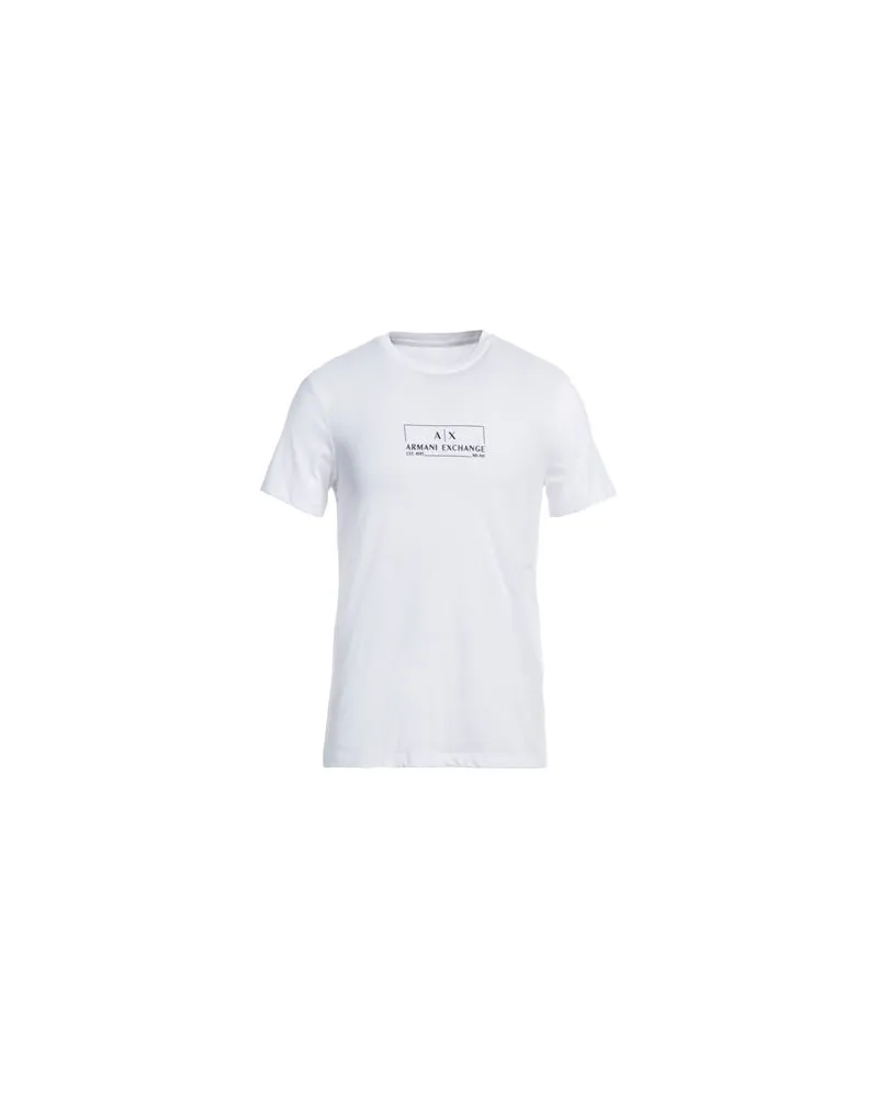 Armani Exchange TOPS - T-shirtsauf YOOX.COM Weiß