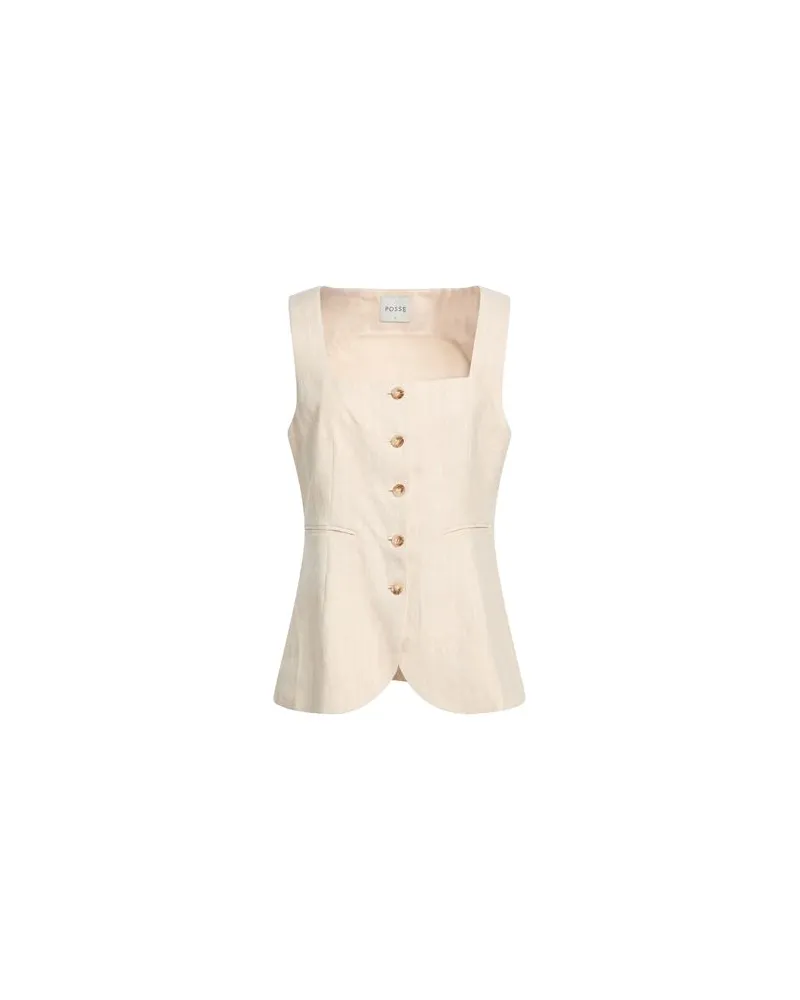 Posse ANZÜGE und CO-ORDS - Couture-Westenauf YOOX.COM Beige