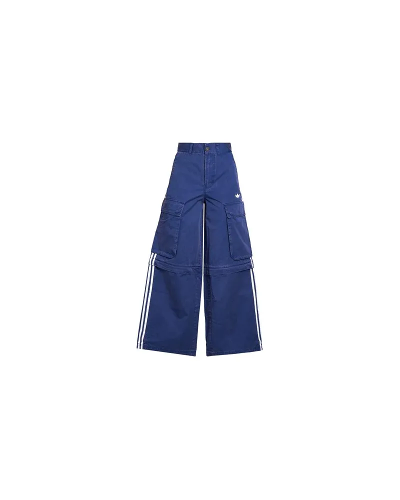 adidas HOSEN & RÖCKE - Hosenauf YOOX.COM Blau