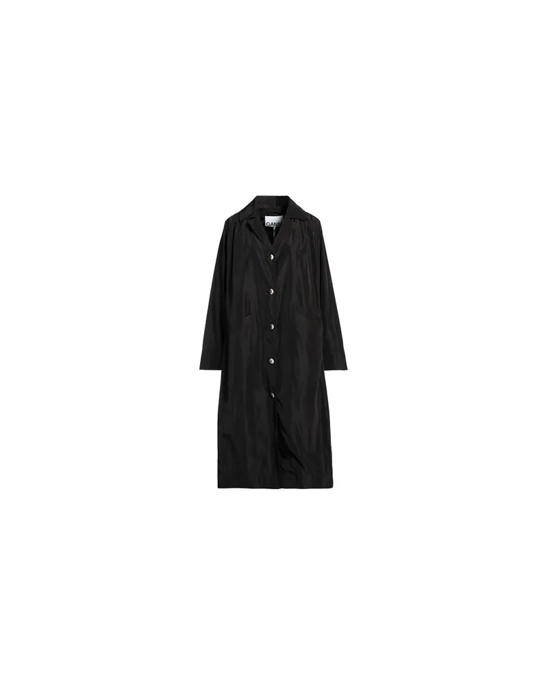 Ganni JACKEN & MÄNTEL - Jacken, Mäntel & Trenchcoatsauf YOOX.COM Schwarz