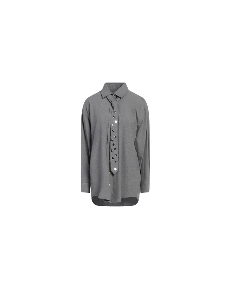 ALYSI CRÈME - TOPS - Hemdenauf YOOX.COM Grau