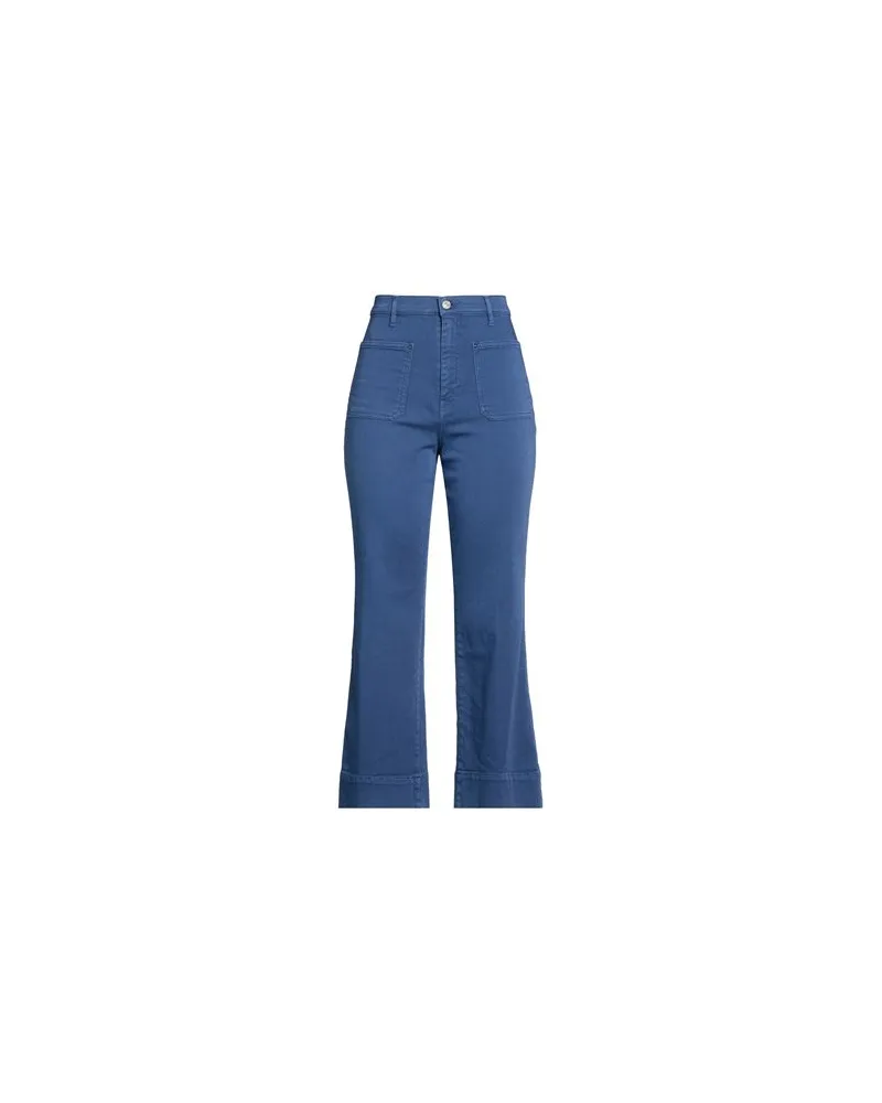 Haikure HOSEN & RÖCKE - Hosenauf YOOX.COM Blau