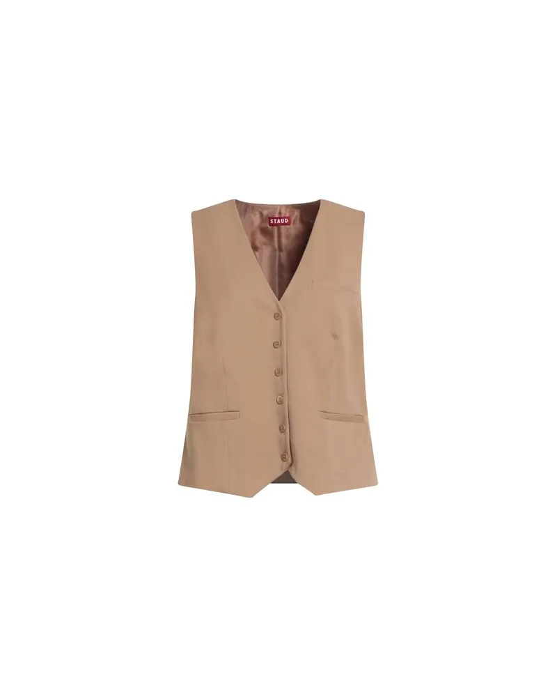 STAUD ANZÜGE und CO-ORDS - Couture-Westenauf YOOX.COM Kamel