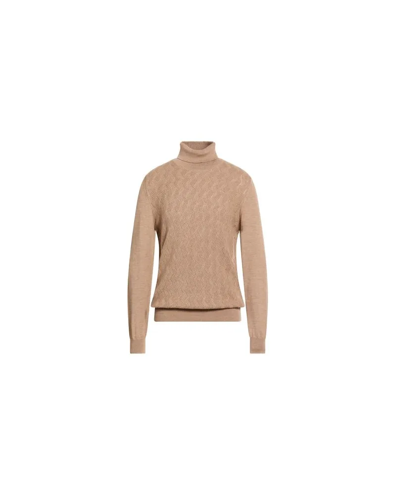 Jeordie's STRICKWAREN - Rollkragenpulloverauf YOOX.COM Hellbraun