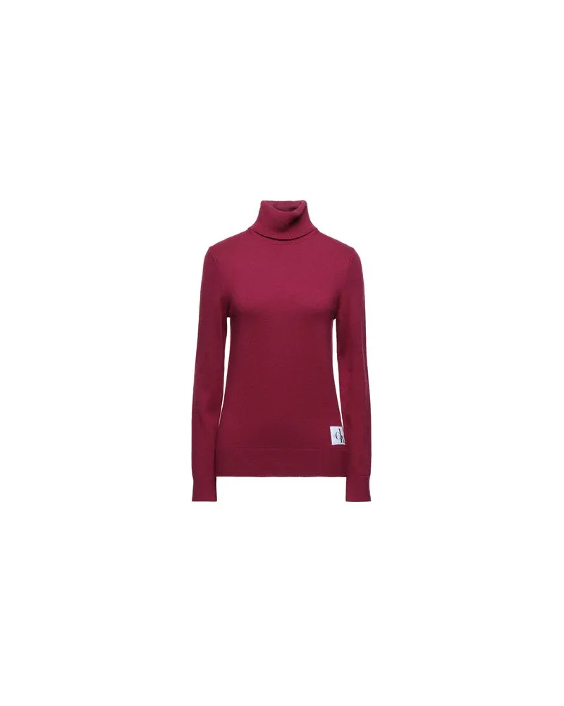 Calvin Klein STRICKWAREN - Rollkragenpulloverauf YOOX.COM Purpur