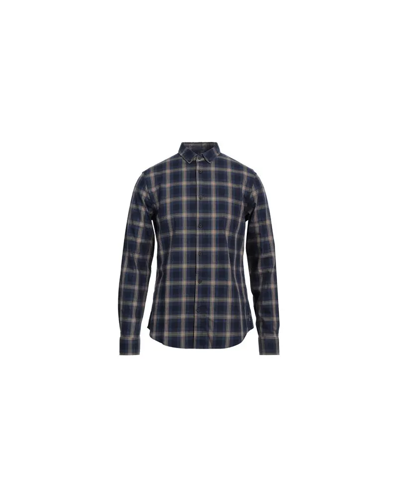 Armani Exchange TOPS - Hemdenauf YOOX.COM Marineblau
