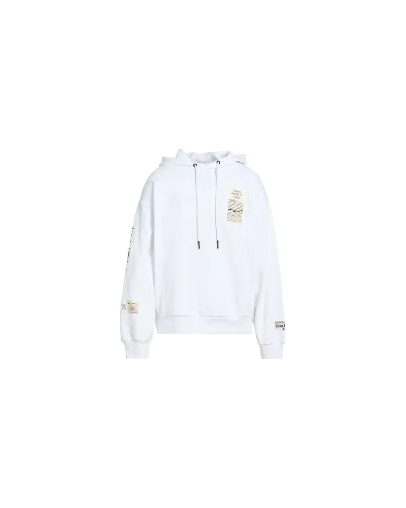 Iceberg FELPA  - TOPS - Sweatshirtsauf YOOX.COM Weiß