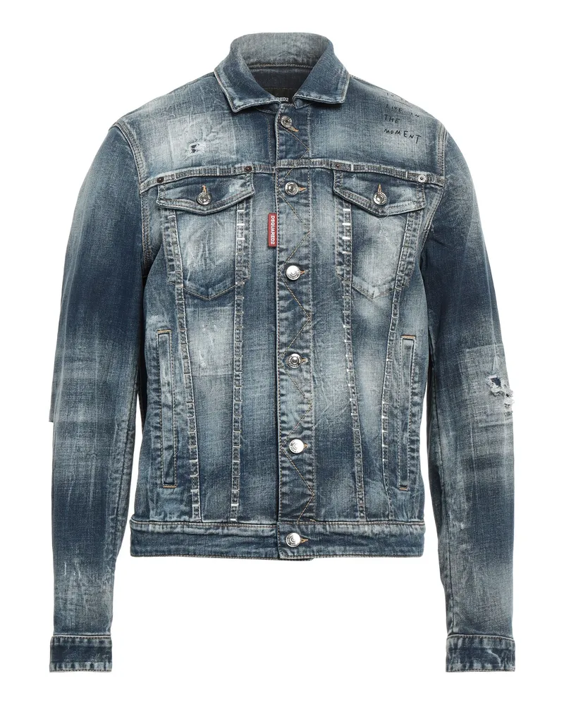 Dsquared2 Jeansjacke/-mantel Blau