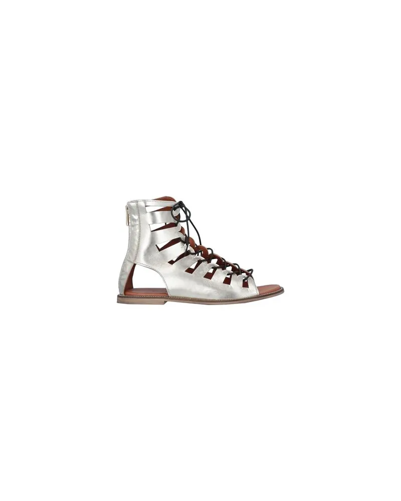 Manila Grace SCHUHE - Sandalenauf YOOX.COM Platin