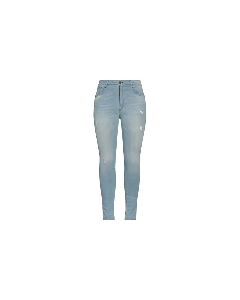 CRISTINAEFFE HOSEN & RÖCKE - Jeanshosenauf YOOX.COM Blau