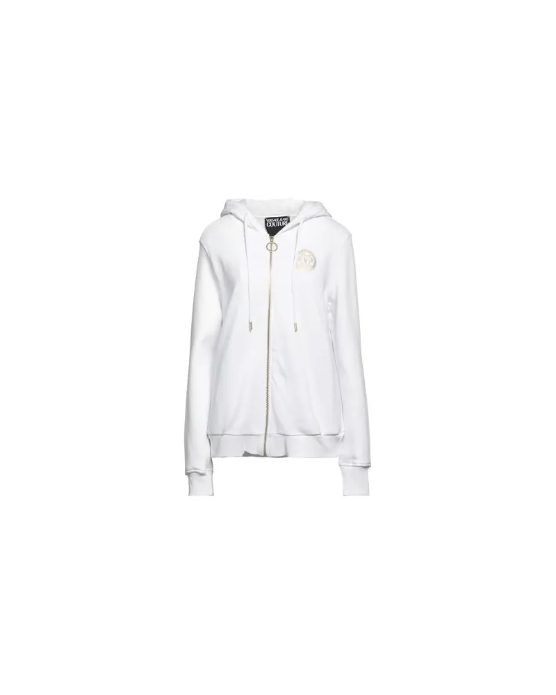 Versace Jeans TOPS - Sweatshirtsauf YOOX.COM Weiß