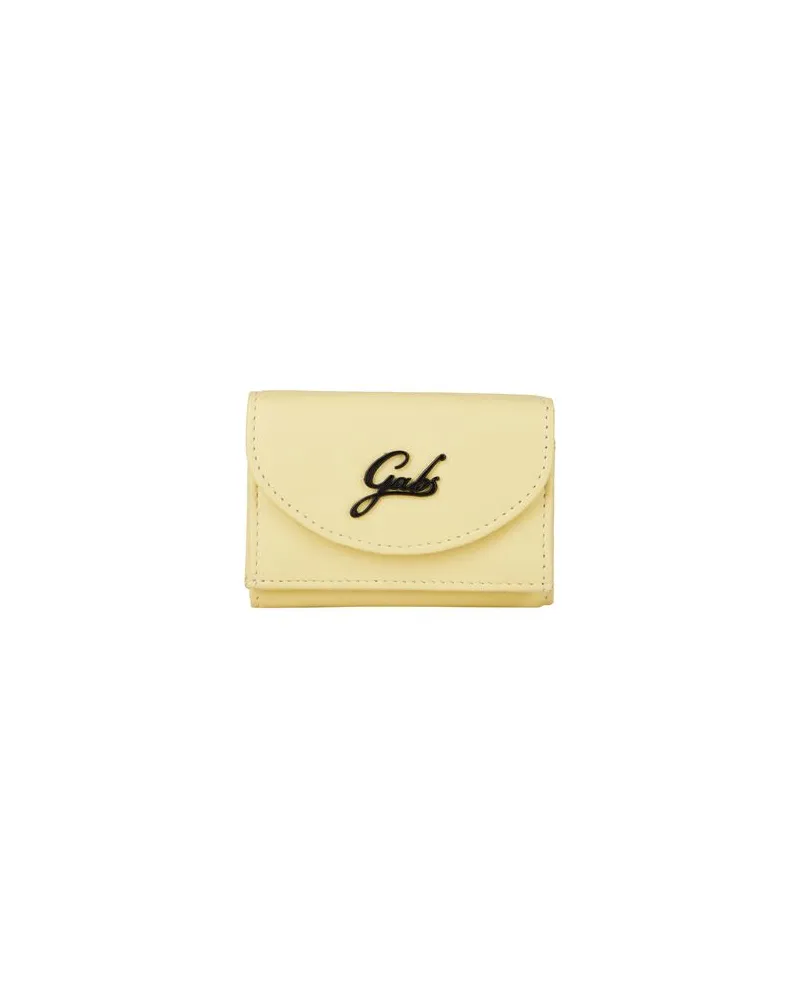 Gabs Kleinlederwaren - Brieftaschenauf YOOX.COM Pastellgelb