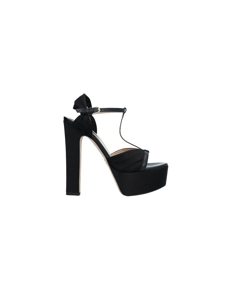 Elie Saab SCHUHE - Sandalenauf YOOX.COM Schwarz