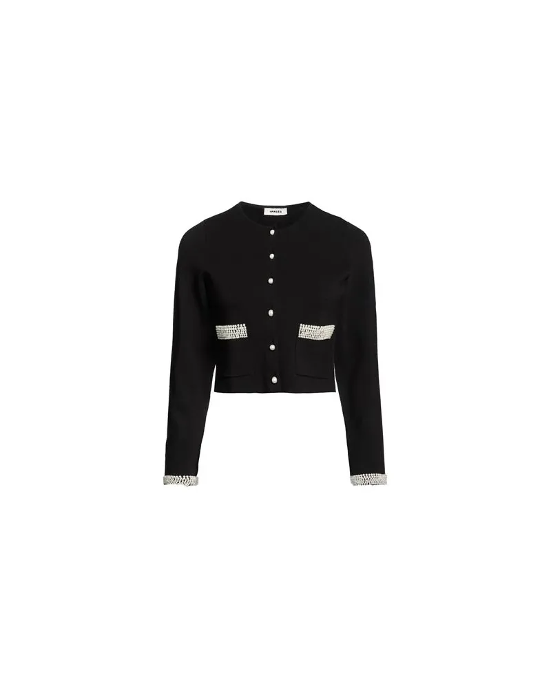Sandro STRICKWAREN - Strickjackenauf YOOX.COM Schwarz