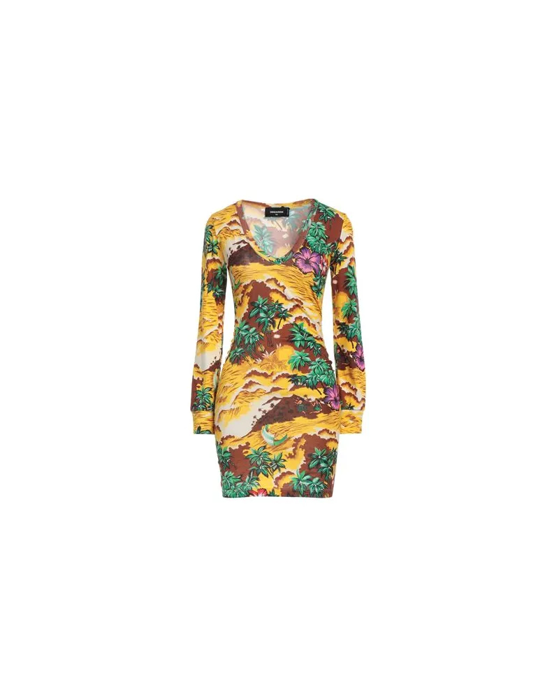 Dsquared2 KLEIDER - Mini-Kleiderauf YOOX.COM Gelb