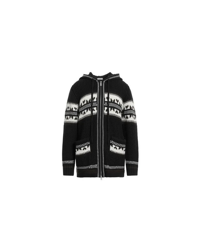 Paolo Pecora Milano STRICKWAREN - Strickjackenauf YOOX.COM Schwarz