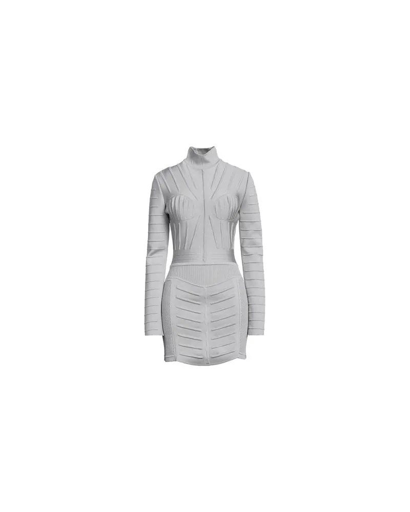 Balmain KLEIDER - Mini-Kleiderauf YOOX.COM Hellgrau