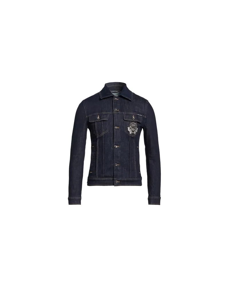Dolce & Gabbana JACKEN & MÄNTEL - Jeansjacken/Mäntelauf YOOX.COM Blau