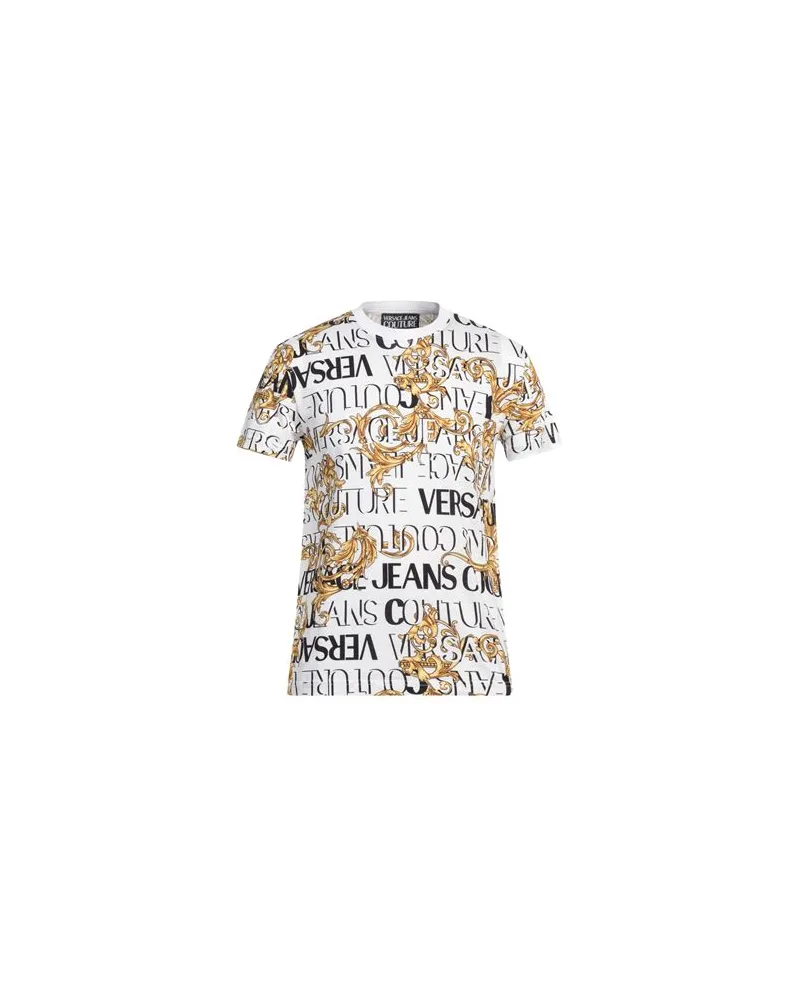 Versace Jeans TOPS - T-shirtsauf YOOX.COM Weiß