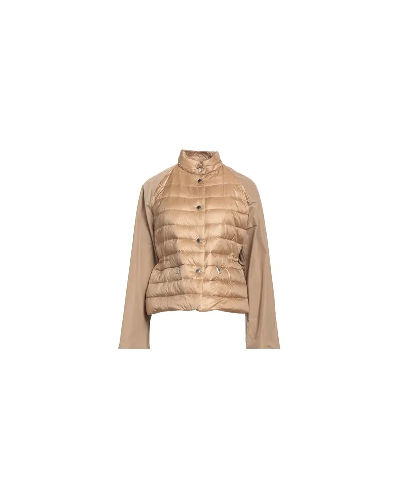 VIOLANTI JACKEN & MÄNTEL - Pufferjacken & Daunenjackenauf YOOX.COM Hellbraun