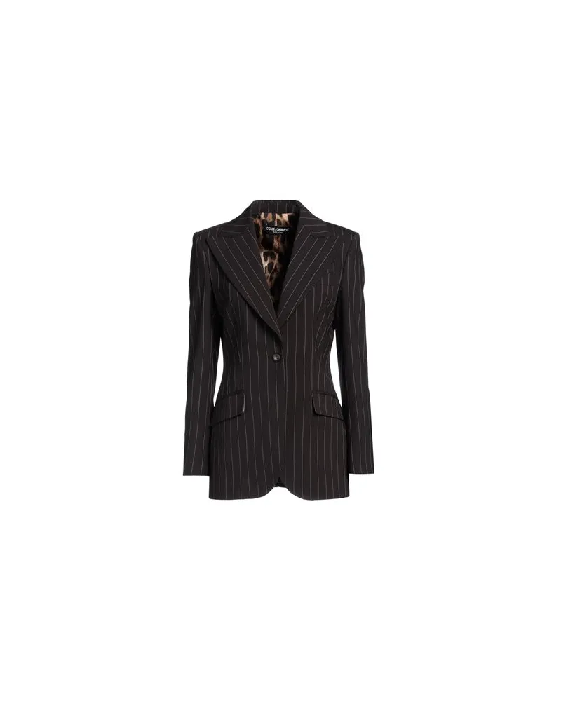 Dolce & Gabbana ANZÜGE und CO-ORDS - Blazersauf YOOX.COM Dunkelbraun