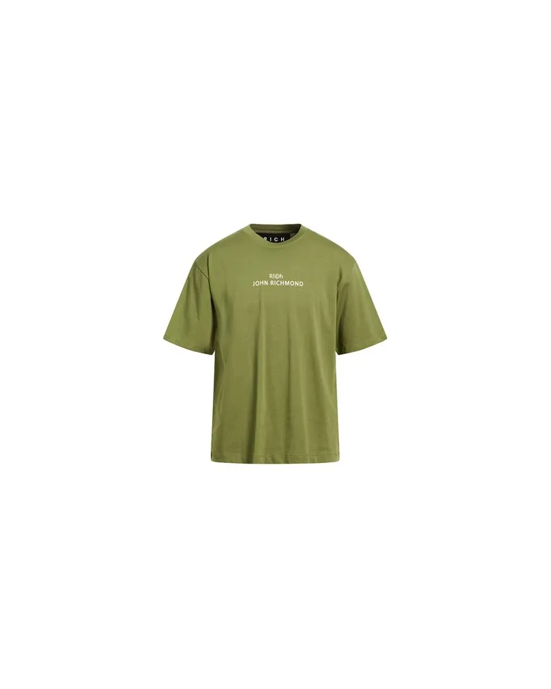 John Richmond TOPS - T-shirtsauf YOOX.COM Militärgrün