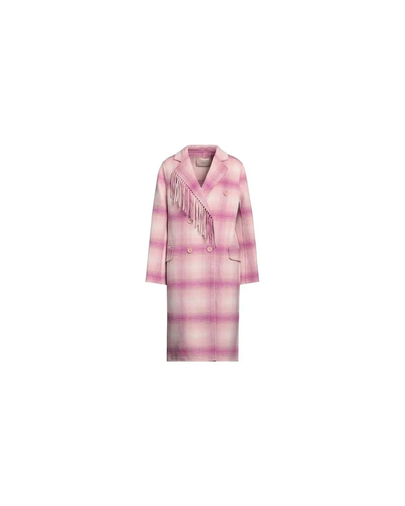 Twin-Set JACKEN & MÄNTEL - Mäntelauf YOOX.COM Rosa