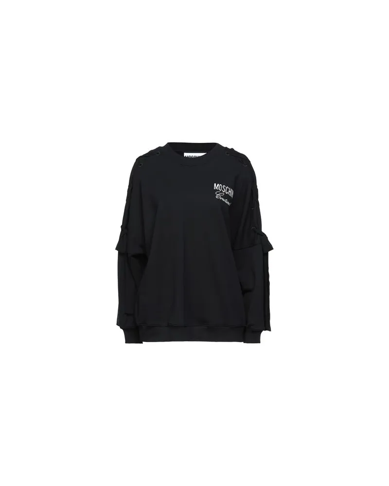 Moschino COUTURE - TOPS - Sweatshirtsauf YOOX.COM Schwarz