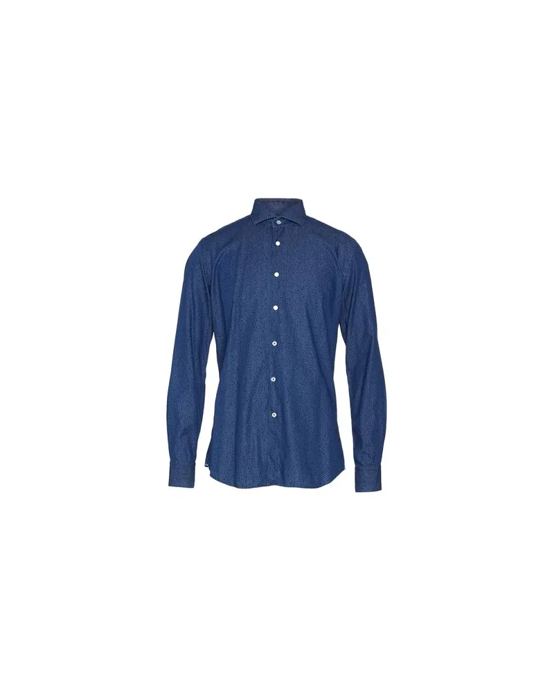 XACUS TOPS - Hemdenauf YOOX.COM Marineblau