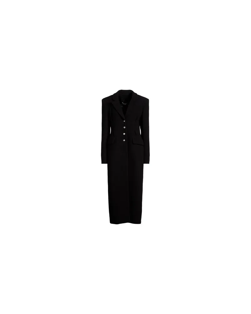 Alessandra Rich JACKEN & MÄNTEL - Mäntelauf YOOX.COM Schwarz