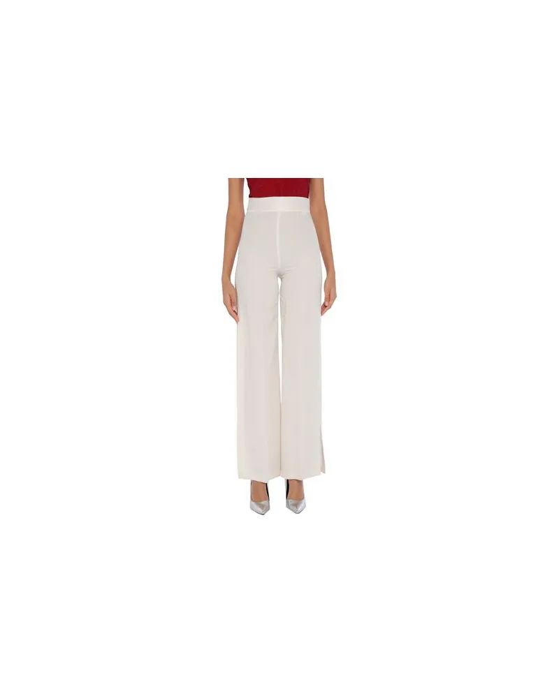 Simona Corsellini HOSEN & RÖCKE - Hosenauf YOOX.COM Elfenbein