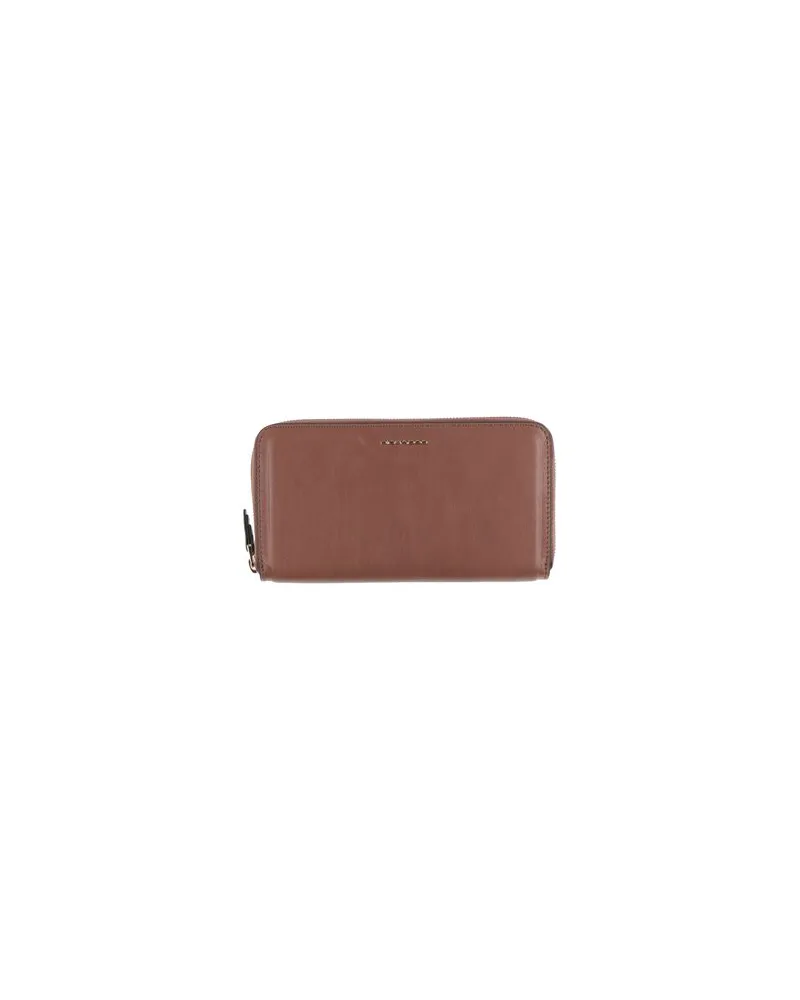 Piquadro Kleinlederwaren - Brieftaschenauf YOOX.COM Braun