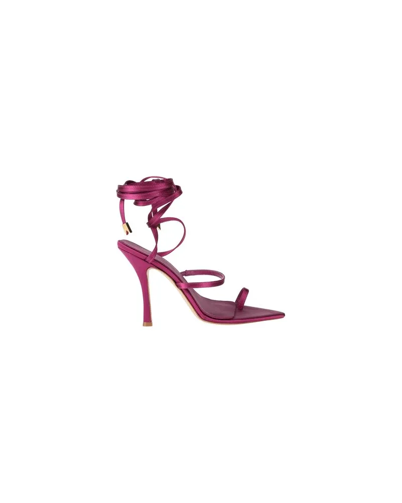 Ilio Smeraldo X GIULIA DE LELLIS - SCHUHE - Sandalenauf YOOX.COM Pflaume