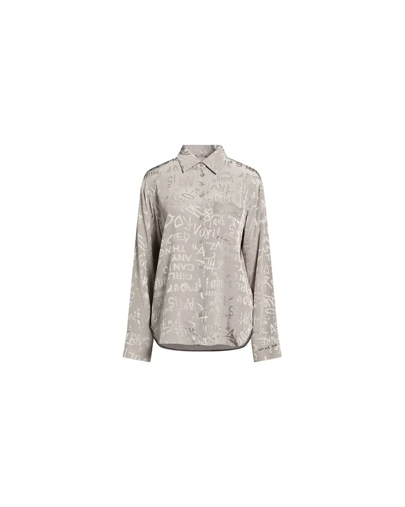 Zadig & Voltaire TOPS - Hemdenauf YOOX.COM Grau