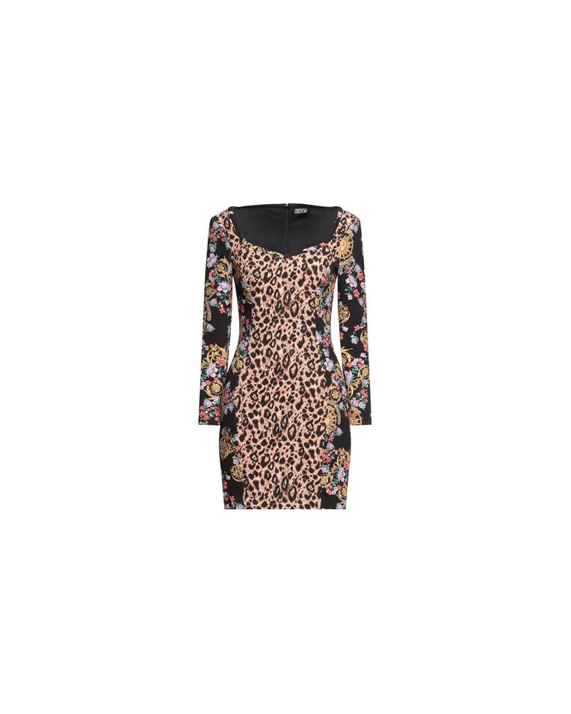 Versace Jeans KLEIDER - Mini-Kleiderauf YOOX.COM Schwarz