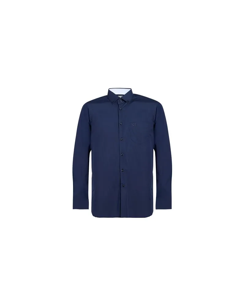 Iceberg TOPS - Hemdenauf YOOX.COM Nachtblau