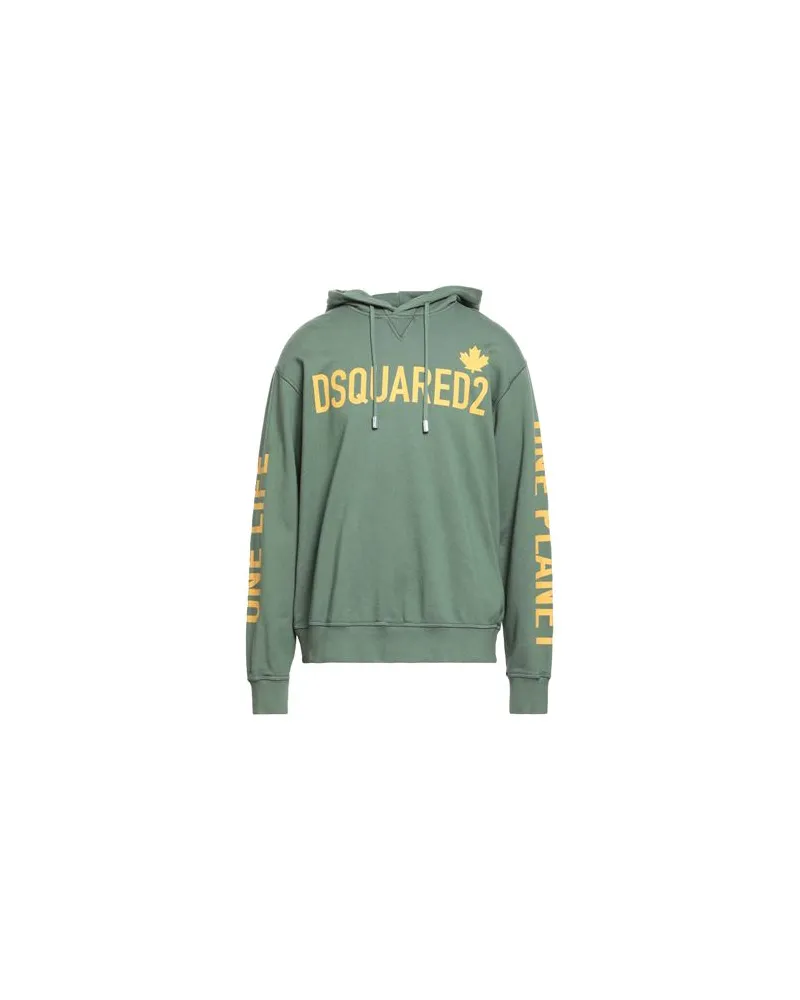 Dsquared2 TOPS - Sweatshirtsauf YOOX.COM Militärgrün